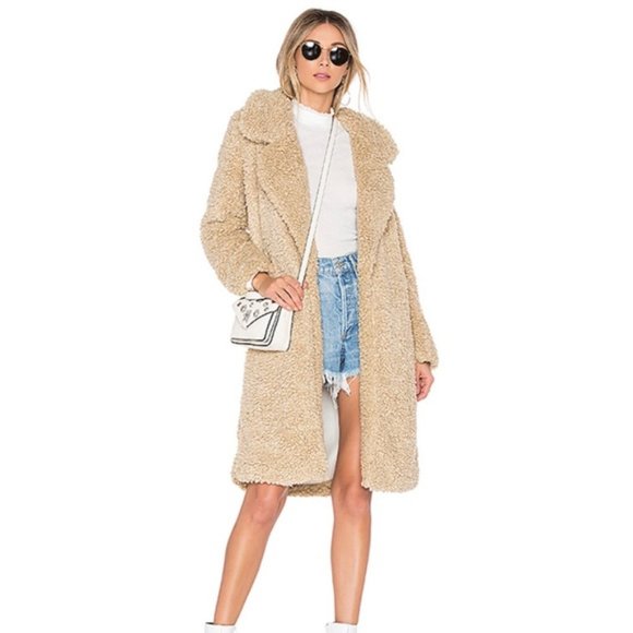 poshmark teddy coat